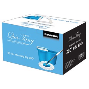 Bộ lau nhà xoay tay Easy Mop - KM