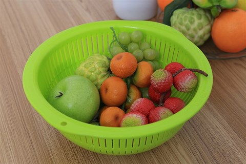 Rổ nhựa JCJ 4243 24 cm