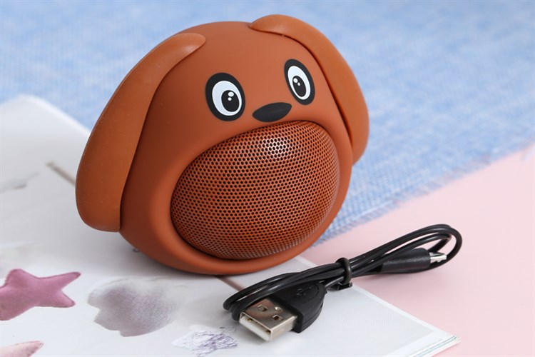 Loa Bluetooth iCutes MB-M818 Cún Màu Nâu