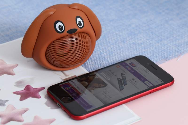 Loa Bluetooth iCutes MB-M818 Cún Màu Nâu