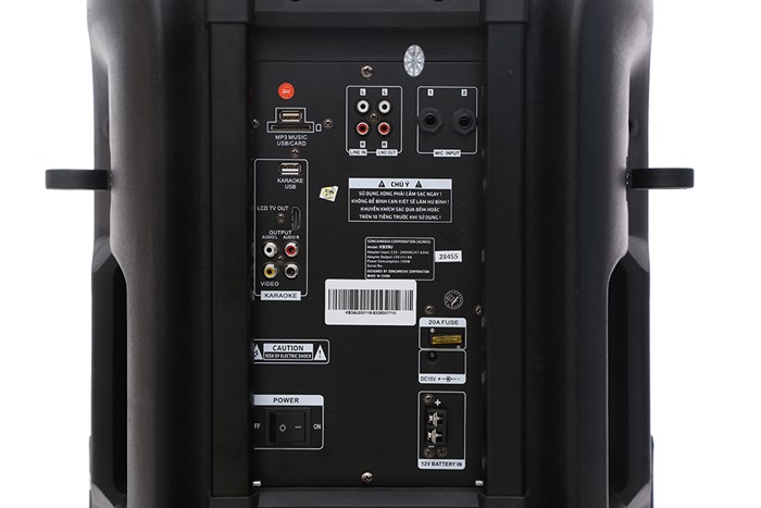 Dàn karaoke di động Acnos KB39U 300W