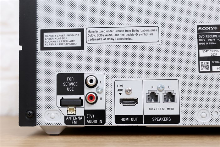 Dàn âm thanh Sony MHC-M40D Màu Đen