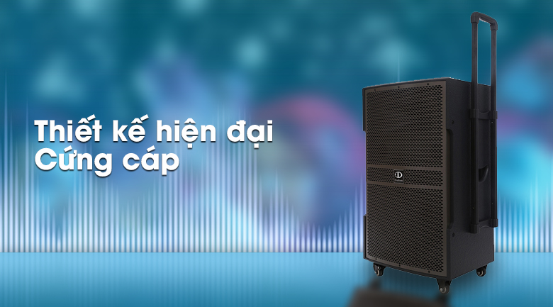 Thiết kế trên Loa kéo karaoke Dalton TS-15G600N 600W