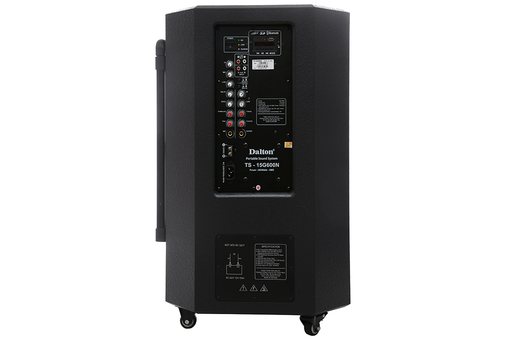 Loa kéo karaoke Dalton TS-15G600N 600W - 4