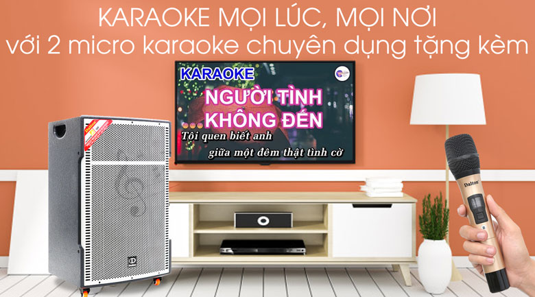 Loa kéo karaoke Dalton TS-18G850N 850W - Karaoke