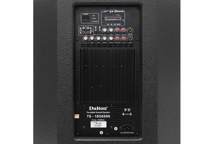 Loa kéo karaoke Dalton TS-18G850N 850W Màu Đen