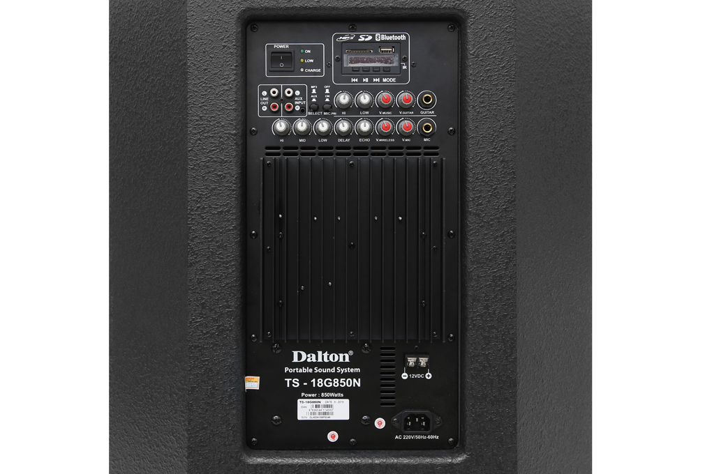 Loa kéo karaoke Dalton TS-18G850N 850W - 5