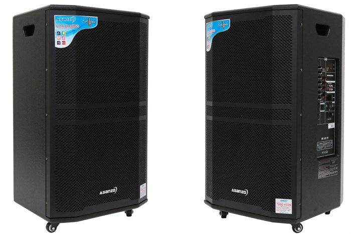 Loa kéo karaoke Asanzo AL-9900 600W