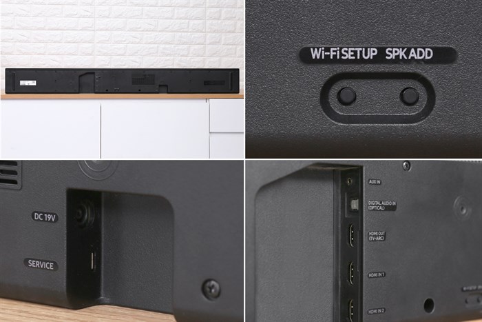 Loa thanh Soundbar Samsung 5.1 HW-K950/XV Màu Đen