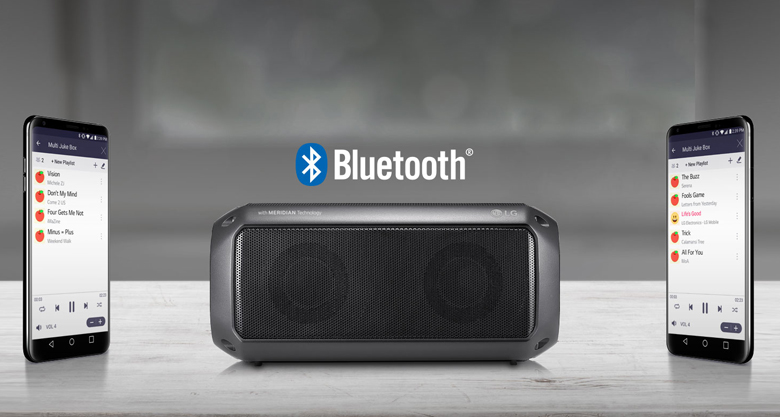 Kết nối Bluetooth dễ dàng trên Loa Bluetooth LG PK3