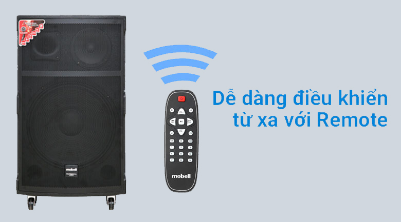 Loa kéo Karaoke Mobell K1501 800W