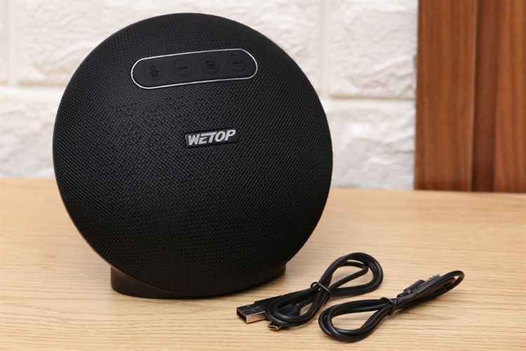 Loa Bluetooth Wetop A3 Đen Màu Đen