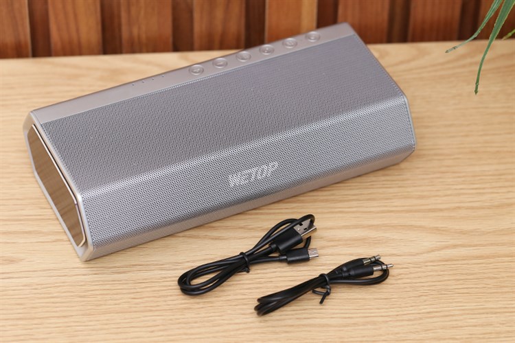 Loa Bluetooth Wetop H8008 Bạc Màu Bạc
