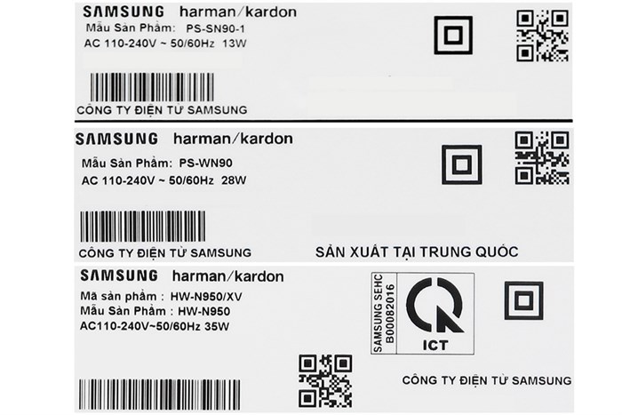 Loa thanh Samsung HW-N950 Màu Đen