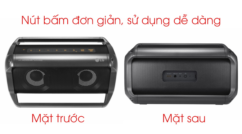 Nút bấm của Loa Bluetooth LG PK5