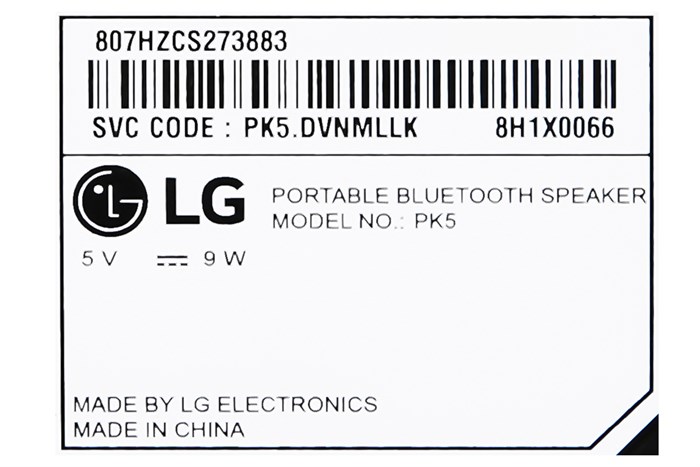 Loa Bluetooth LG PK5
