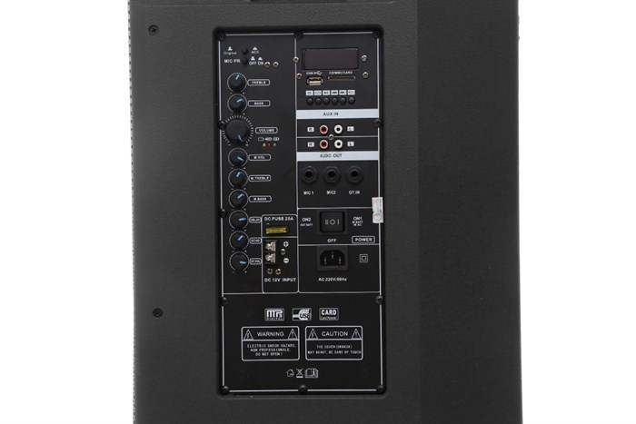 Loa kéo karaoke Daemax DS 15-02D Màu Đen