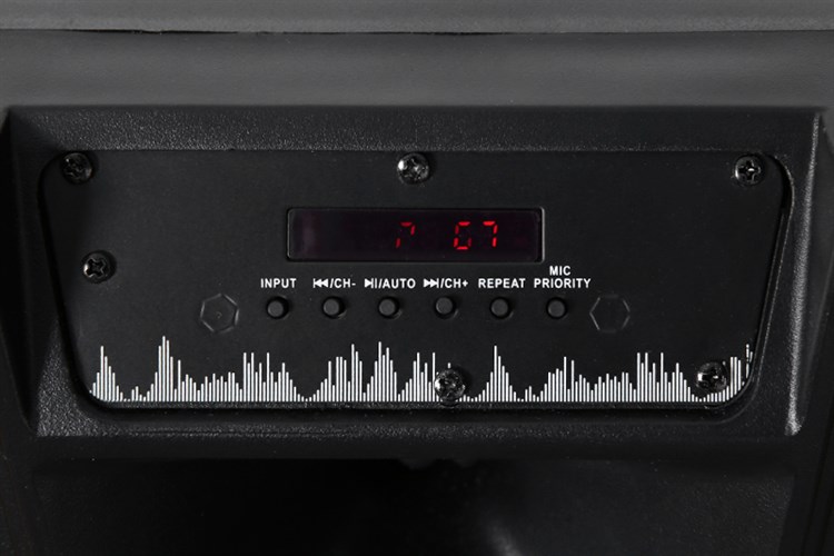 Loa Kéo Bluetooth Karaoke Enkor L0810K Đen 25W Màu Đen