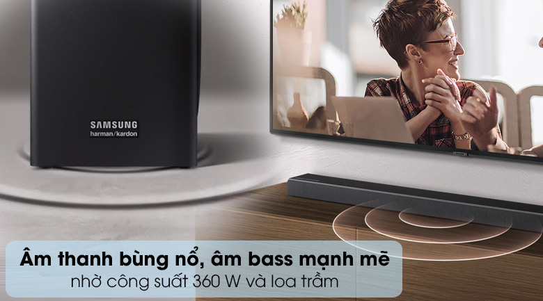 Loa thanh soundbar Samsung 5.1 HW-Q60R