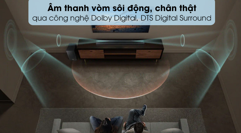 Loa thanh soundbar Samsung 5.1 HW-Q60R