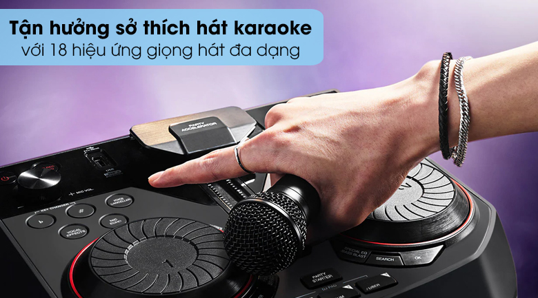 Loa Bluetooth Karaoke LG OL55D 600W