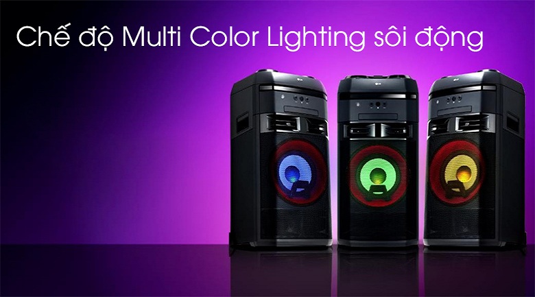 Loa Karaoke LG OL55D 600W - Multi Color Lighting