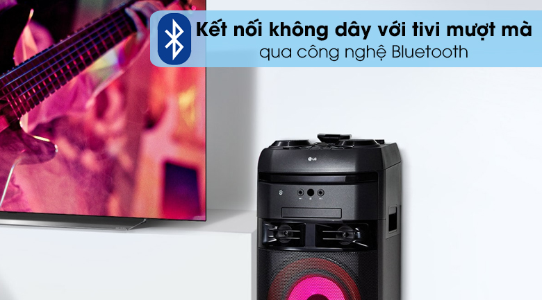 Loa Karaoke LG OL55D - Kết nối bluetooth