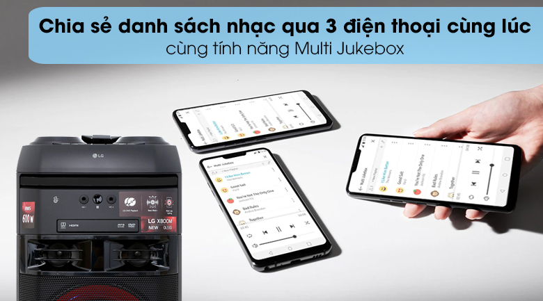 Chia sẻ danh sách phát với Multi Jukebox