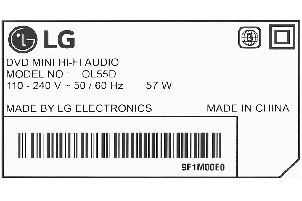 Loa Bluetooth Karaoke LG OL55D 600W Màu Đen