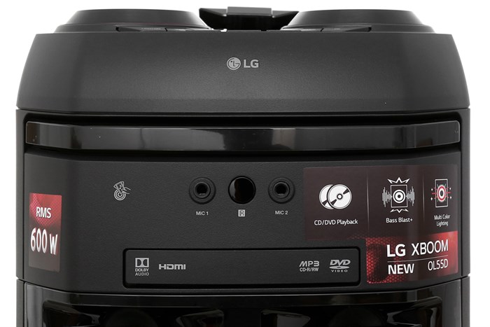Loa Bluetooth Karaoke LG OL55D 600W Màu Đen
