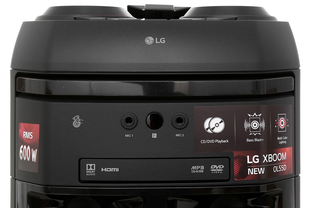 Loa Bluetooth Karaoke LG OL55D 600W Màu Đen