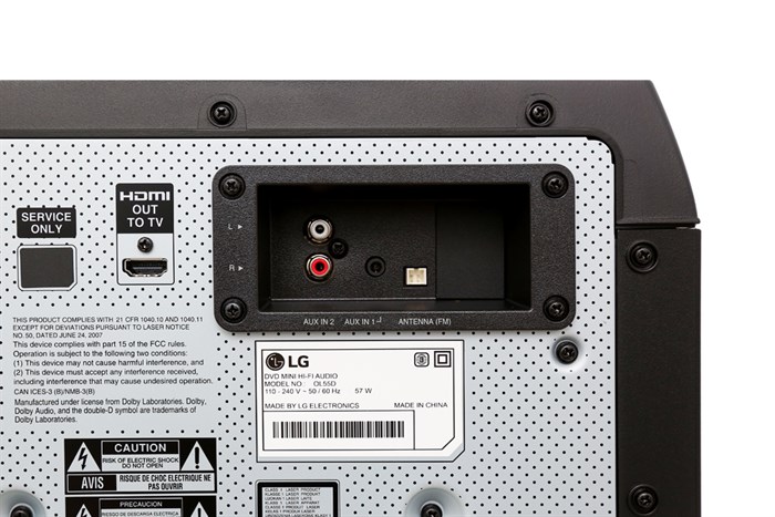 Loa Bluetooth Karaoke LG OL55D 600W Màu Đen