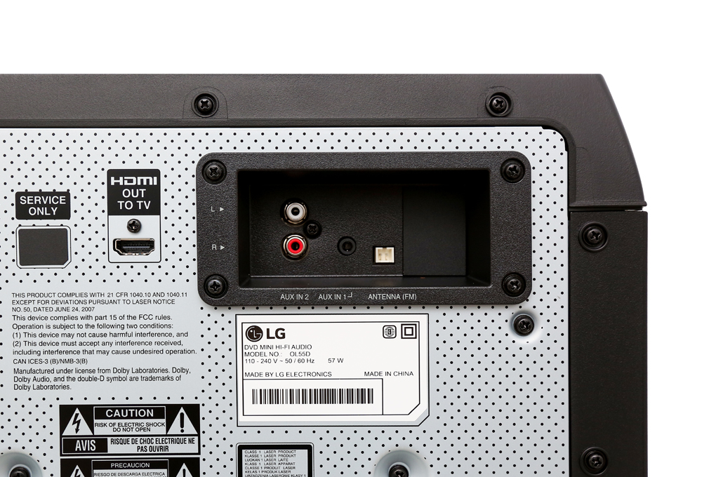 Loa Bluetooth Karaoke LG OL55D 600W Màu Đen