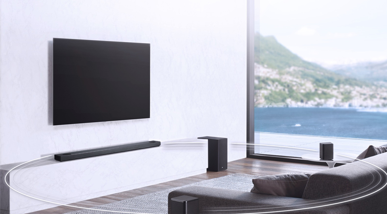 Loa thanh soundbar LG 5.1.2 SL10Y 570W - Âm thanh vòm 5.1.2 kênh