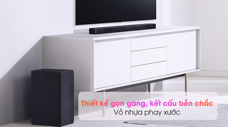 Loa thanh soundbar LG 2.1 SL4 300W - Thiết kế thon gọn, kiểu dáng hiện đại