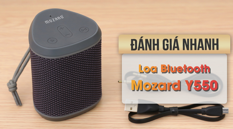 Loa Bluetooth Mozard Y550 Xám