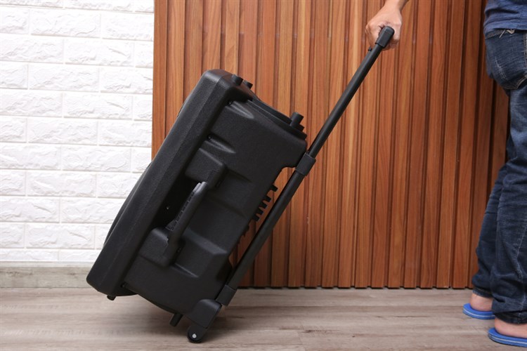 Loa kéo Bluetooth Karaoke Enkor L1218K Đen 16W Màu Đen