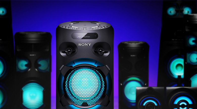 Dàn âm thanh Hifi Sony MHC-V02 - Chế độ đèn chớp Party