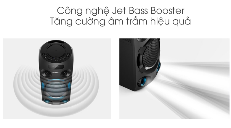 Dàn âm thanh Hifi Sony MHC-V02 - Jet Bass Booster