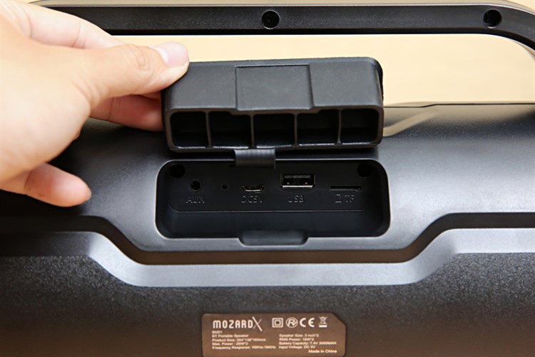 Loa Bluetooth MozardX BM01 Đen Màu Đen