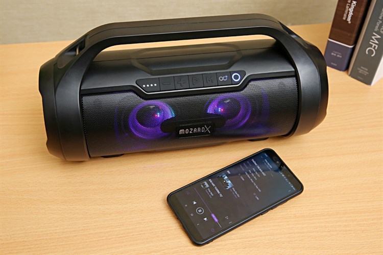 Loa Bluetooth MozardX BM01 Đen Màu Đen