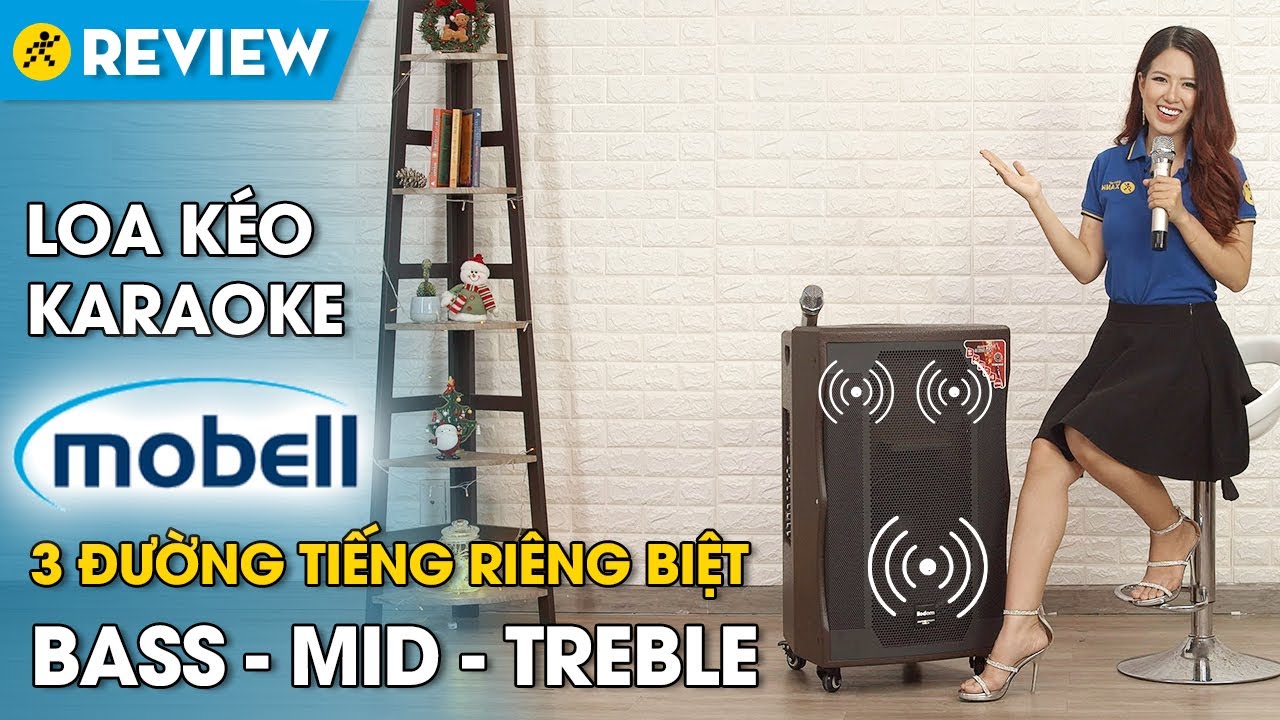 Loa kéo Karaoke Mobell K1507 150W - giá tốt, chính hãng, có trả góp 0%