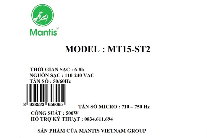 Loa kéo Mantis MT15-ST2