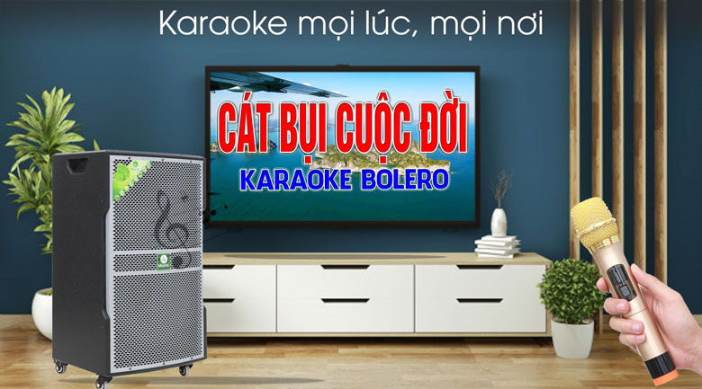 Loa kéo karaoke Mantis MT15-ST2 500W - karaoke