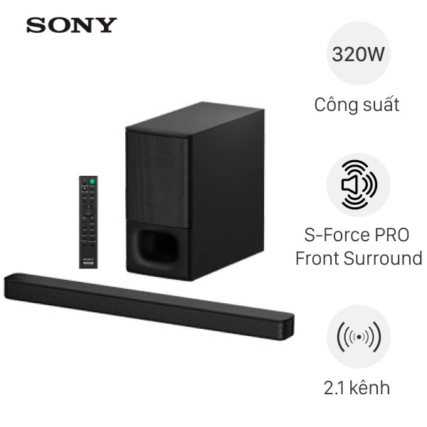 bộ loa thanh Sony ht-s350 320w