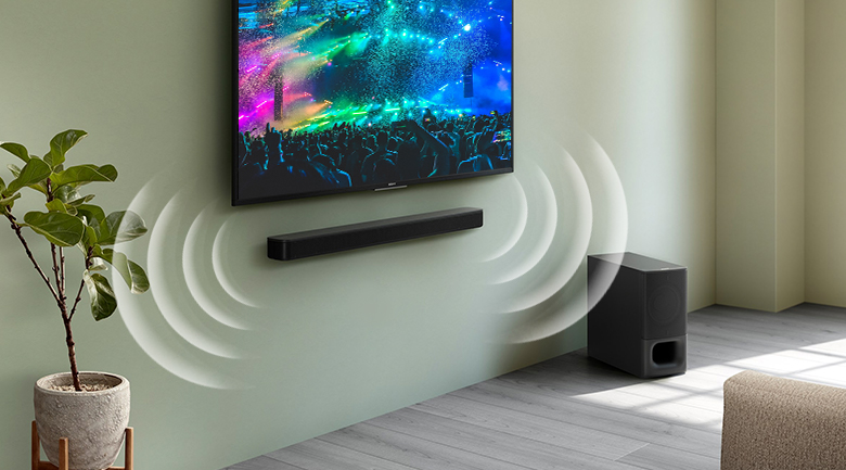 Loa thanh soundbar Sony 2.1 HT-S350 320W - Thiết kế