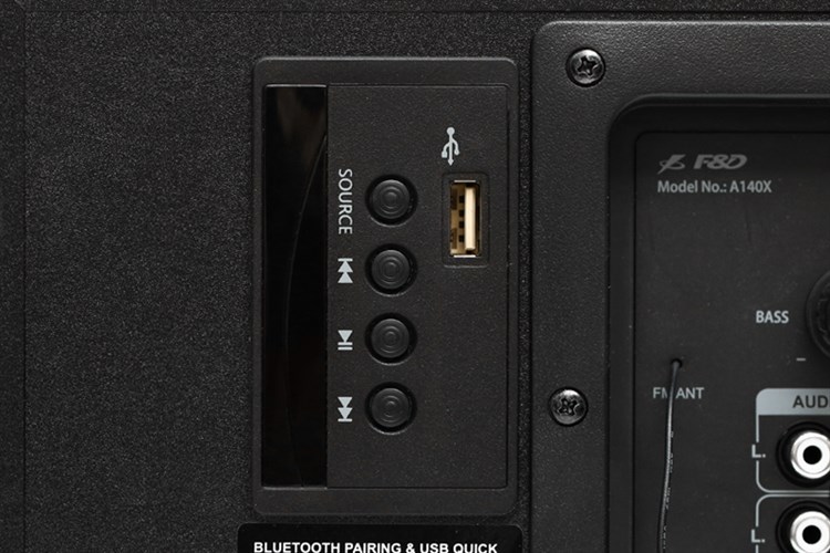Loa vi tính Bluetooth Fenda A140X Đen Màu Đen