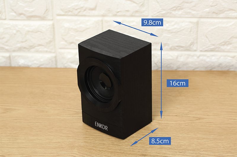 Loa vi tính Bluetooth Enkor E700 Đen Màu Đen
