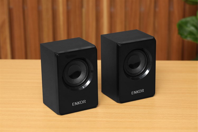 Loa vi tính Enkor E50 Đen Màu Đen