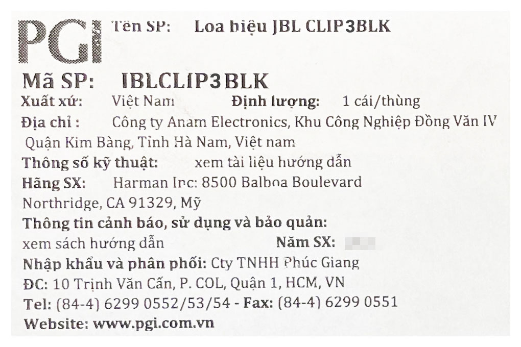 Loa Bluetooth JBL Clip 3 Màu Đỏ